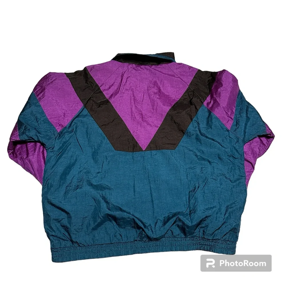 Vintage 90’s windbreaker boxy fit size medium - Picture 3 of 3